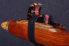 Honduran Rosewood Native American Flute, Minor, Low F-4, #S6K (5)